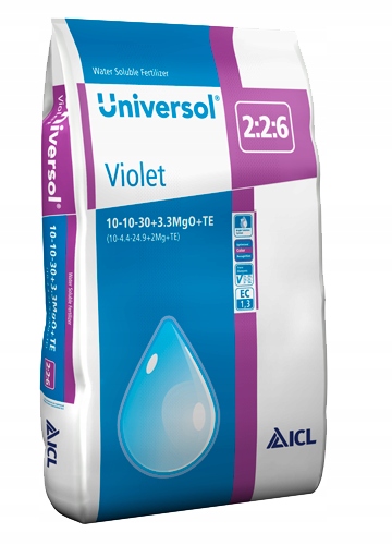 Universol Fioletowy 25KG Violet 10-10-30+3.3MgO+TE