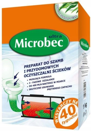 Microbec 1kg preparat do szamb