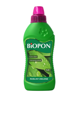 BIOPON DO ROŚLIN ZIELONYCH 0,5l