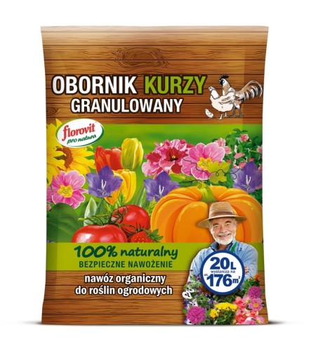 Florovit pro natura obornik kurzy granulowany 20l