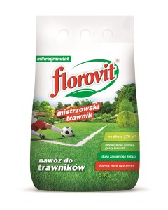 Florovit do trawników z mchem 5kg +żelazo 