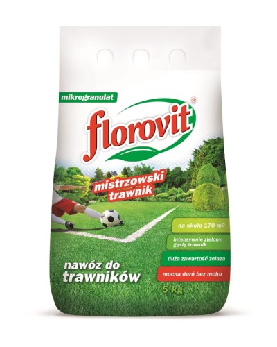 Florovit do trawników z mchem 5kg +żelazo 
