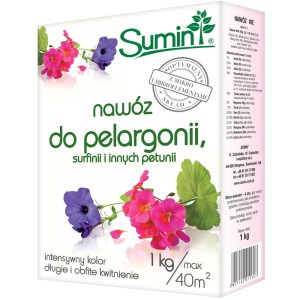 Nawóz DO pelargonii surfinii petunii 1kg sumin