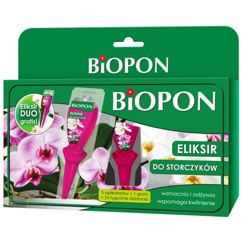 BIOPON ELIKSIR DO STORCZYKÓW 5 APLIKATORÓW +1