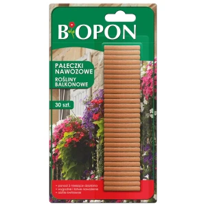 PAŁECZKI NAWOZOWE DO ROŚLIN BALKONOWYCH Biopon 30szt
