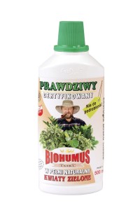BIOHUMUS EXTRA KWIATY ZIELONE 0,5 l. Naturalny z dżdżownic